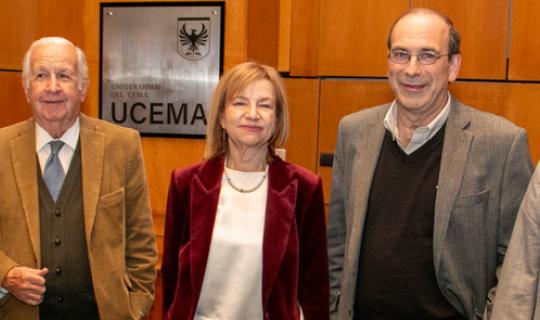Asunción de Carola Pessino como Rectora UCEMA