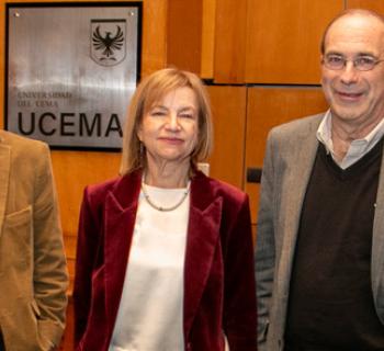 Asunción de Carola Pessino como Rectora UCEMA