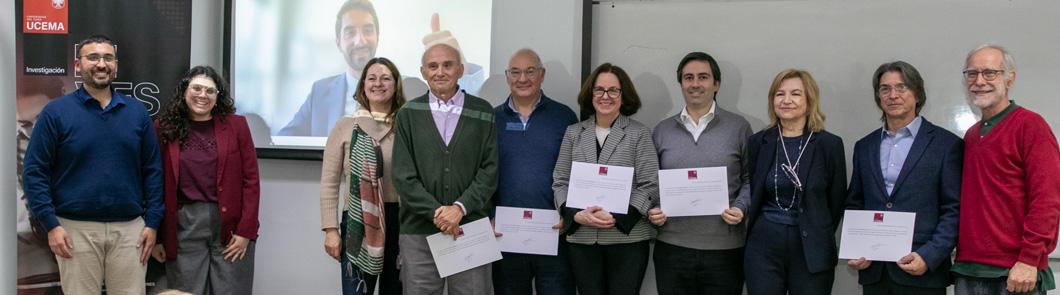 Ganadores del Premio de Producción Científica UCEMA